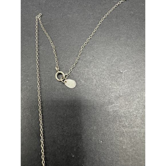 ATI CN Signed Sterling Silver 925 Butterfly Cable Chain Pendant Necklace - Picture 9 of 10